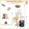 50' H Cat tree with sisal grab post and board - as picture