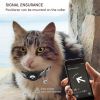 For AirTag Tracker Locator Protective Case Reflective Pet Collar - Green - Pet Supplies
