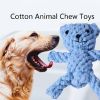 Natural Jute Dog Chewing Rope For Dental Tough With Cute Animals Fruit Eco-Friendly Knot - Cat
