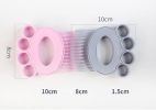 Comb Cat Comb Dog Pet Fur Shedding Comb Cat Hair Removal Cat Groomer Dematting - pink