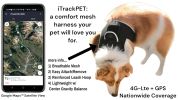 Realtime Cat GPS Tracking Collar Waterproof Advanced Pet Locator NEW Size:XS - Default