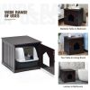 Sidetable Nightstand Weatherproof Multi-function Cat House