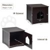Sidetable Nightstand Weatherproof Multi-function Cat House