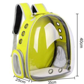 Breathable Outdoor Travel Backpack - Black - AS Pic (Color: Yellow)