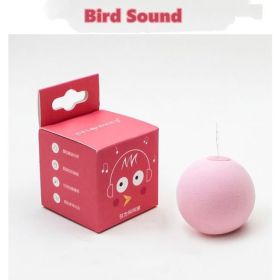 Smart Cat Toy Interactive Ball Cat Toy Pet Playing Ball Pet Creak Supplies Products Cat Toy Ball For Pets - Pink (Color: Pink)